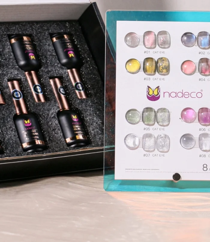 Nadeco Circle Shade Card Cat Eye Set