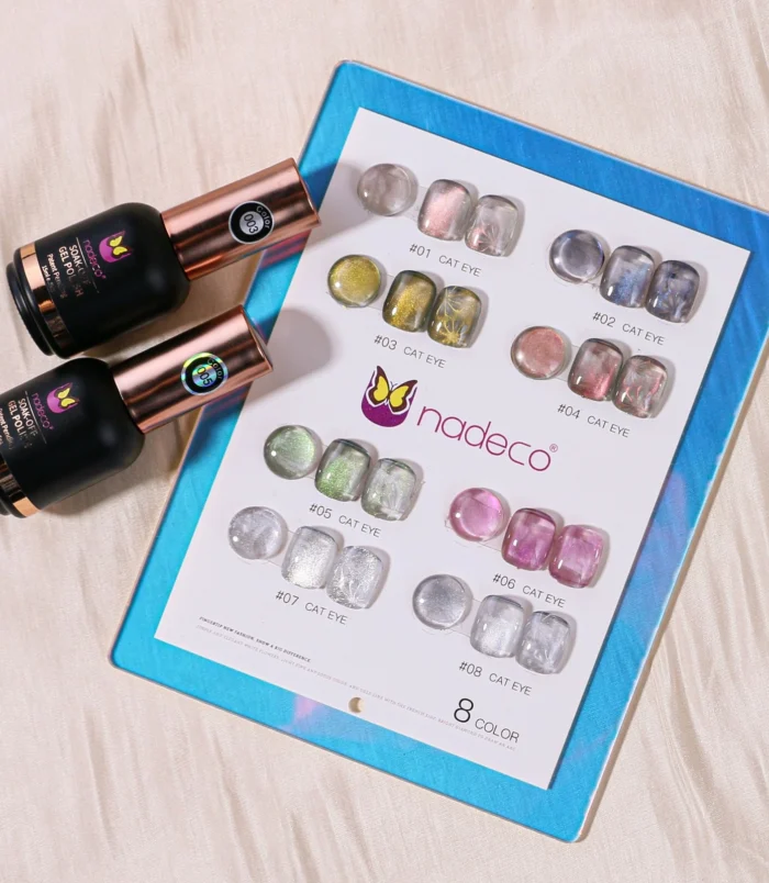 Nadeco Circle Shade Card Cat Eye Set