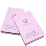 Nadeco Human Hair Eyelashes Extension 12 Row 12 mm PINK