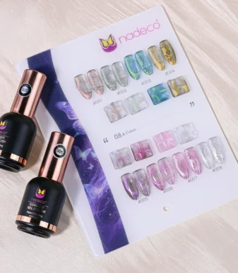 Nadeco Nail Art Cat Eye 8 PC Set