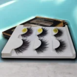 Nadeco Eye Lashes Pack of 3 MULTICOLOUR