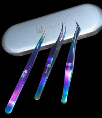 Nadeco Eye Lash Tweezer multicolour