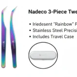 Nadeco Eye Lash Tweezer multicolour