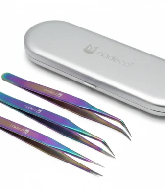 Nadeco Eye Lash Tweezer multicolour