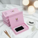 Nadeco Human Hair Eyelashes Extension 12 Row 12 mm PINK