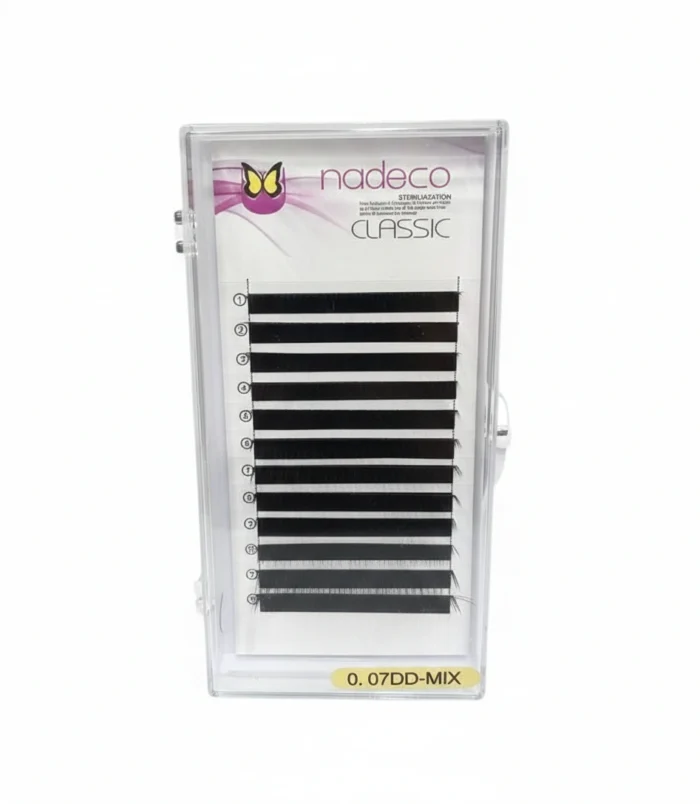 Nadeco_Classic Professional Eyelash Extensions – 0.07 DD Curl
