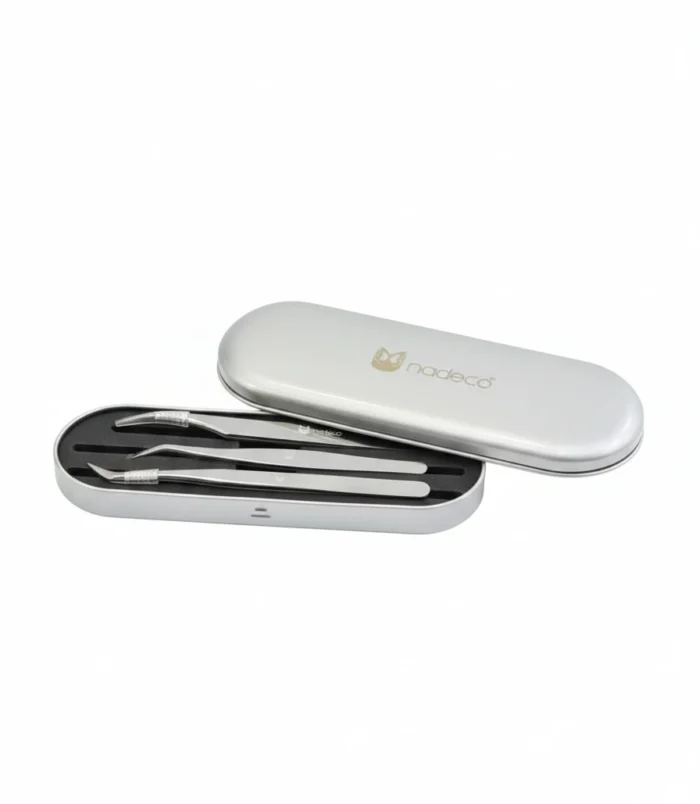 Nadeco Eye Lash Tweezer_Pack of 3