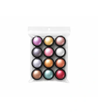 Nadeco Chrome Nail Powder Set – 12 Colors