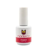 Nadeco Nail Primer, Acid-Free Gel Formula, High Shine Glossy Finish, No Wipe, 15ml, for Gel Polish & Acrylic Nails