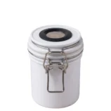 Nadeco Vacuum Sealed Eyelash Glue Storage Container – White