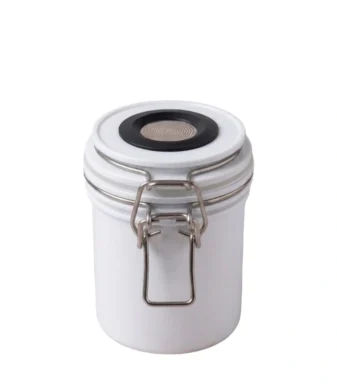 Nadeco Vacuum Sealed Eyelash Glue Storage Container – White