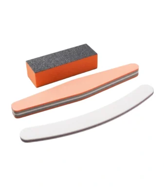 Nadeco Professional 3 Pcs Nail Buffer & Nail File Set