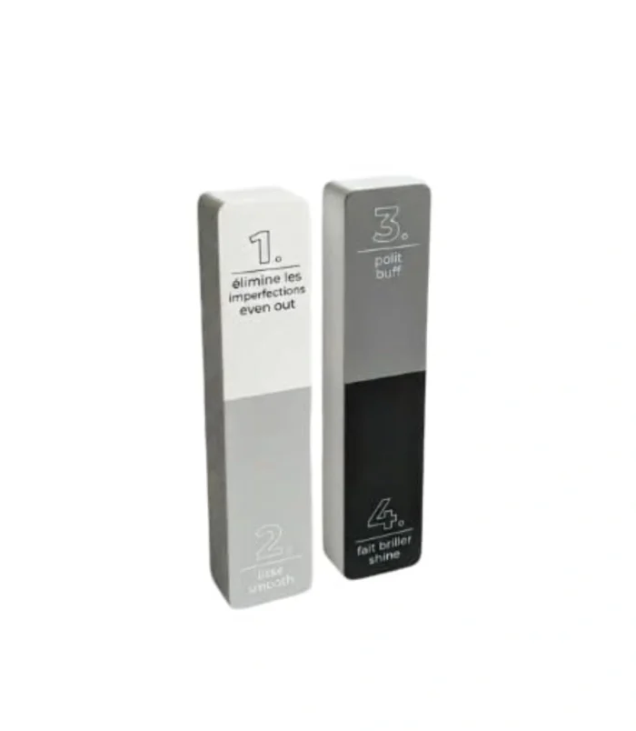 Nadeco 4-Way Nail Buffer Block – Pack of 1