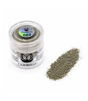 Nadeco 002 Eye Pigment Powder – Shimmering Olive Green