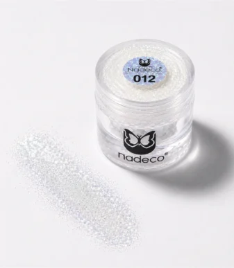 Nadeco 012 Eye Pigment – Iridescent Shimmer White
