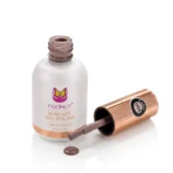 nadeco Soak-Off Gel Polish, Silk Cat Eye UV Formula, Color 001, 15ml_AR1005#4 (Dusty Mauve Cat Eye)