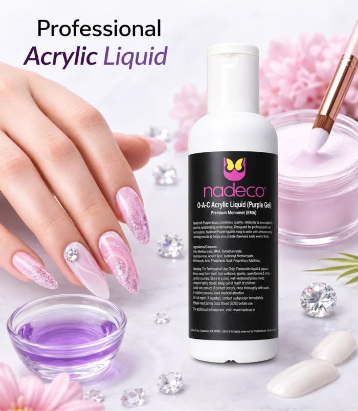 Nadeco Nail Acrylic Liquid Monomer – 100ml - 1