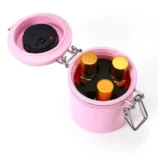 Nadeco Vacuum Sealed Eyelash Glue Storage Container – Pink - 2