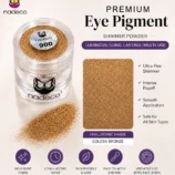 Nadeco 006 Premium Eye Pigment Shimmer Powder – Golden Shimmer - 2
