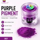 Nadeco 007 Premium Eye Pigment Shimmer Powder – Purple - 2