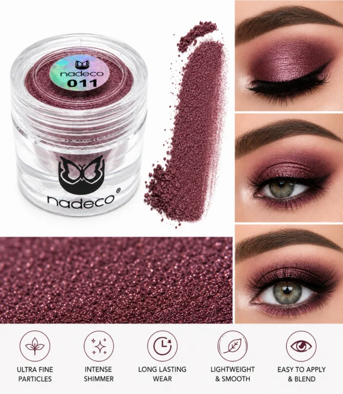 Nadeco 011 Eye Pigment – Mauve Shimmer - 2 Nadeco 011 Eye Pigment – Mauve Shimmer - 2