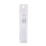Nadeco Fine Detail Nail Art Brush Set – 3 Pcs - 2