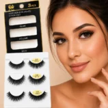 3D Faux Mink False Eyelashes – 3 Pairs, 3 Styles -2