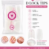 Nadeco D Lock Full Cover Nail Tips – 500 Pcs - 3