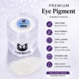 Nadeco 004 Premium Eye Pigment Shimmer Powder – Diamond Sparkle - 3