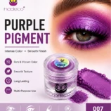 Nadeco 007 Premium Eye Pigment Shimmer Powder – Purple - 3