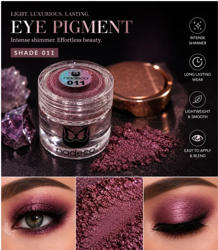 Nadeco 011 Eye Pigment – Mauve Shimmer - 3 Nadeco 011 Eye Pigment – Mauve Shimmer - 3