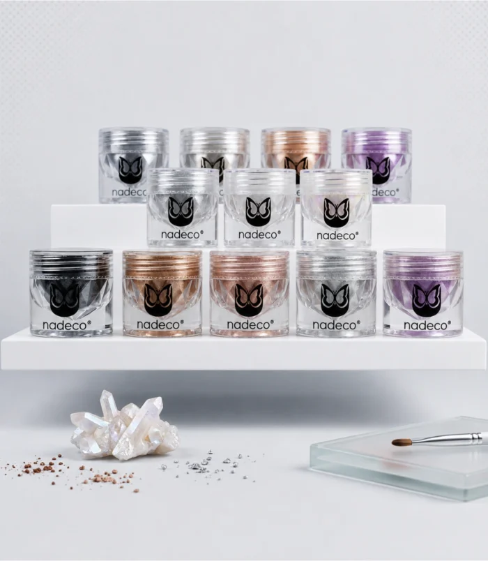 Nadeco 012 Eye Pigment – Iridescent Shimmer White - 3 Nadeco 012 Eye Pigment – Iridescent Shimmer White - 3