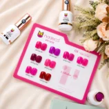 Nadeco UV Gel Nail Polish Set – 8 Shades of Pink Family - 3