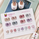 Nadeco Glass Cat Eye UV Gel Polish Kit – 8 Colors - 3