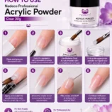Nadeco Professional Acrylic Powder – Clear 30g - How to Use