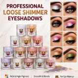 Nadeco 002 Eye Pigment Powder – Shimmering Olive Green - 4