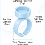 NADECO Blue Lash Glue Rings – Pack of 10 -4