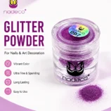Nadeco 007 Premium Eye Pigment Shimmer Powder – Purple - 4