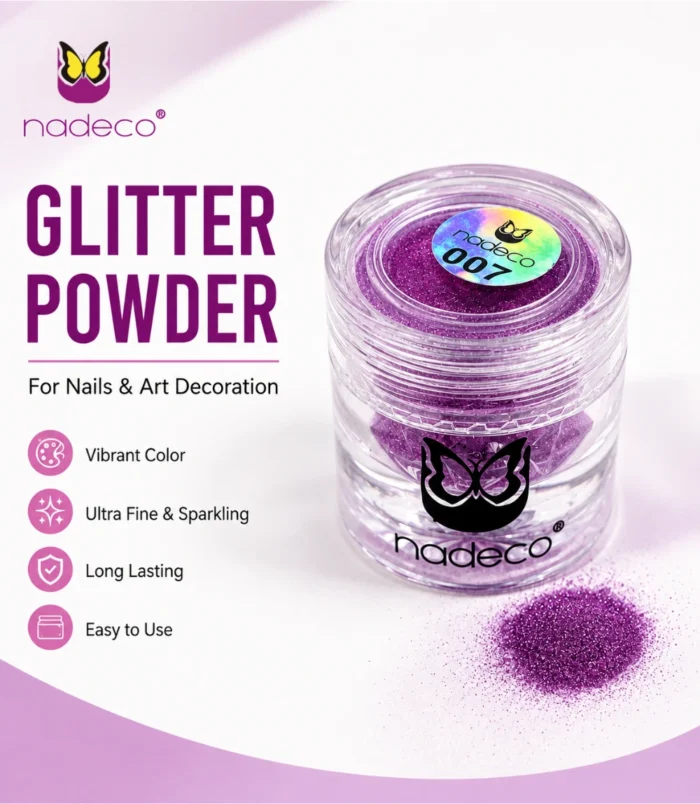 Nadeco 007 Premium Eye Pigment Shimmer Powder – Purple - 4 Nadeco 007 Premium Eye Pigment Shimmer Powder – Purple - 4
