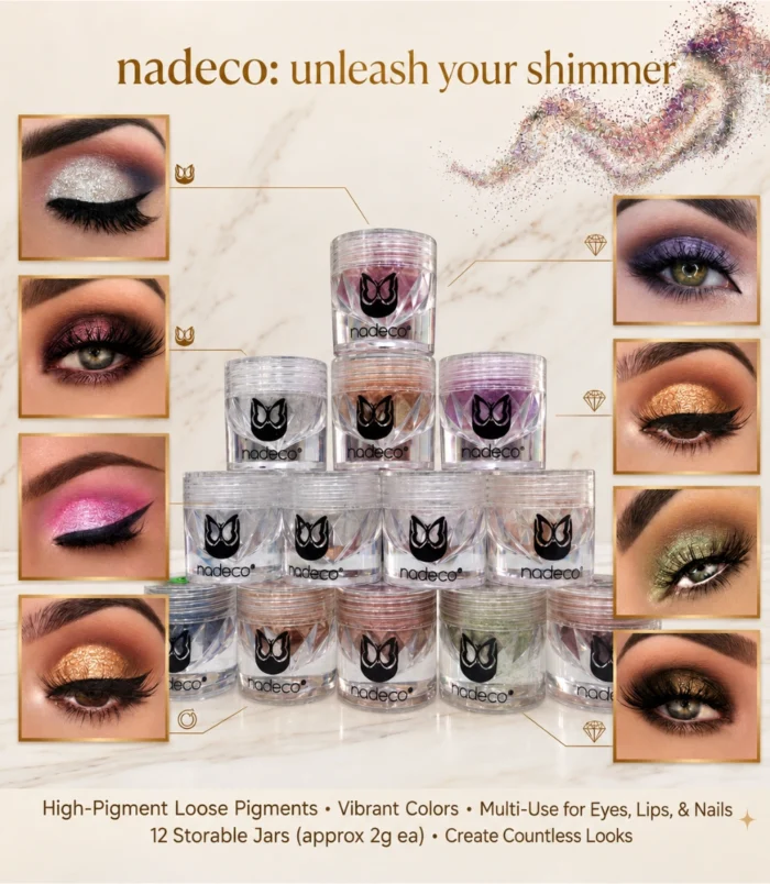 Nadeco 009 Moonlight Pearl Eye Pigment Powder - 4