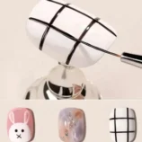 Nadeco Fine Detail Nail Art Brush Set – 3 Pcs - 4