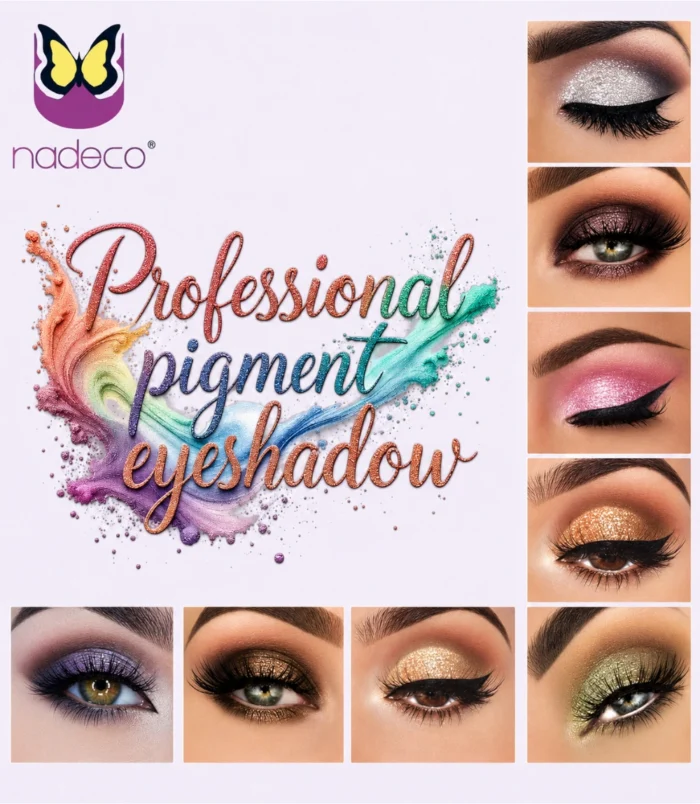 Nadeco 002 Eye Pigment Powder – Shimmering Olive Green - 5 Nadeco 002 Eye Pigment Powder – Shimmering Olive Green - 5