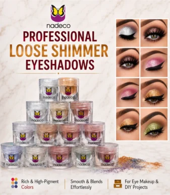 Nadeco 003 Premium Eye Pigment Shimmer Powder – Iridescent Pearl – 5 Nadeco 003 Premium Eye Pigment Shimmer Powder – Iridescent Pearl - 5