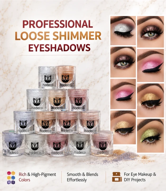 Nadeco 006 Premium Eye Pigment Shimmer Powder – Golden Shimmer - 5 Nadeco 006 Premium Eye Pigment Shimmer Powder – Golden Shimmer - 5