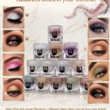 Nadeco 010 Eye Pigment Powder – Light Rose Shimmer - 5