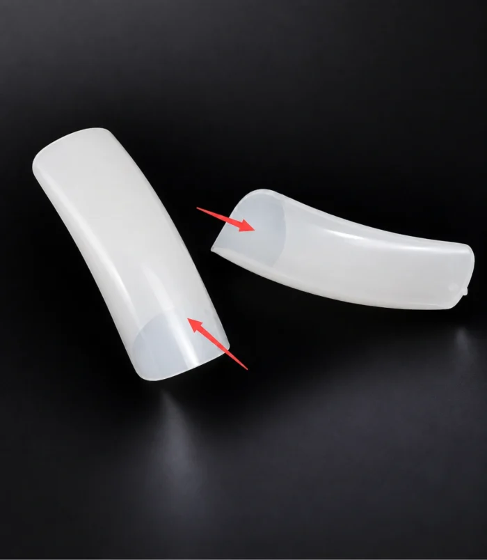 Nadeco D Lock Full Cover Nail Tips – 500 Pcs - 5 Nadeco D Lock Full Cover Nail Tips – 500 Pcs - 5