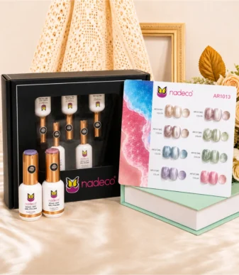 Nadeco AR1013 Cat Eye UV Gel Nail Polish Set – 8 Colors - 5