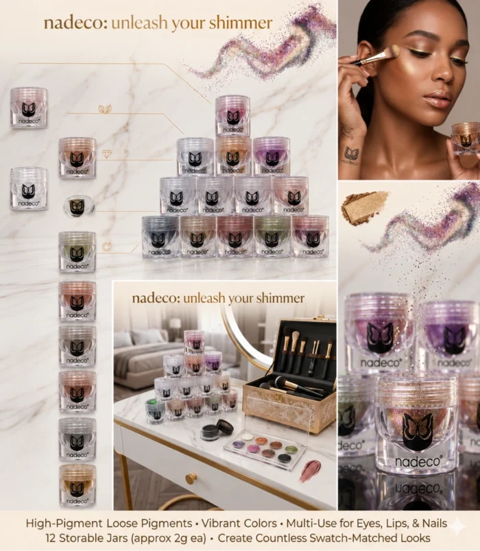 Nadeco 011 Eye Pigment – Mauve Shimmer - 6 Nadeco 011 Eye Pigment – Mauve Shimmer - 6
