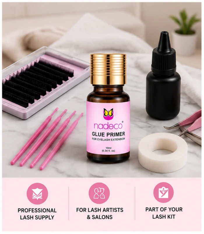 Nadeco Eyelash Extension Glue Primer – 10ml - 6 Nadeco Eyelash Extension Glue Primer – 10ml - 6