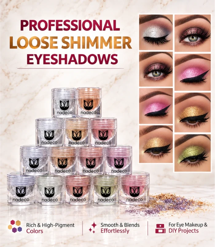 Nadeco 007 Premium Eye Pigment Shimmer Powder – Purple - 6 Nadeco 007 Premium Eye Pigment Shimmer Powder – Purple - 6